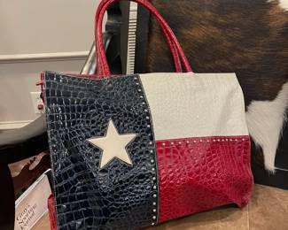 Texas flag oversized bag