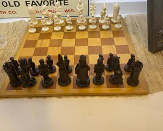 Circa 1950's chess set