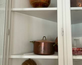 Copper cookware and molds