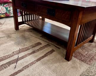 Mission Coffee table