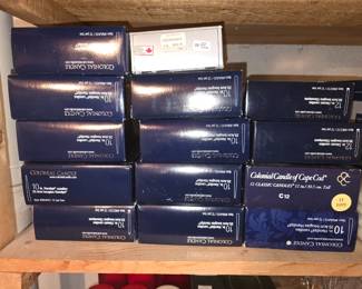 Dozens of Holiday Candles