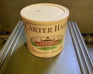 Vintage UNOPENED Carter Hall 14 oz Tobacco, Did you know tobacco can last up to 75 years if kept sealed! 