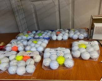 Used Golf Balls