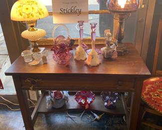 FENTON Lamps, Candlesticks, Baskets, Vases, and so many other fabulous pieces! (No discounts on Fenton)