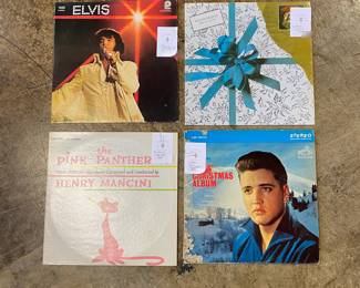 ELVIS, The Pink Panther, and Willie Nelson Albums/Vinyl