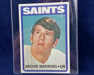 1972 Topps 55 Archie Manning