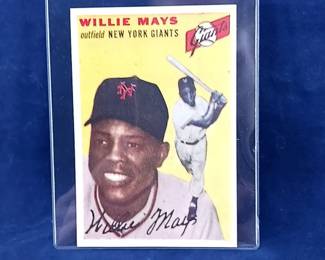 1954 Topps Sports Illustrated 90 Willie Mays