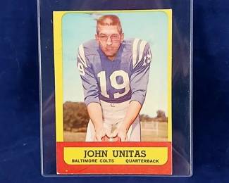1963 Topps 1 Johnny Unitas