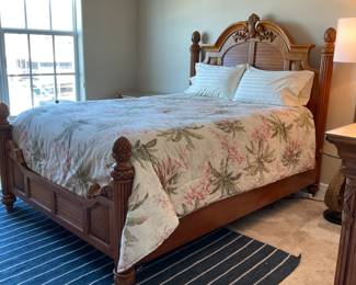Tommy Bahama style queen bedroom set