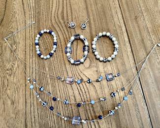 Nice group of antique and vintage jewelry, some Native American and sterling