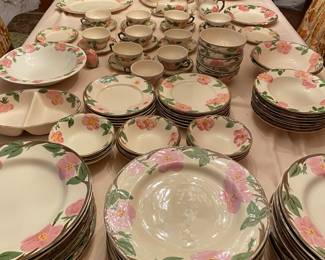 Very large collection of Desert Rose. One of the most sought after patterns.