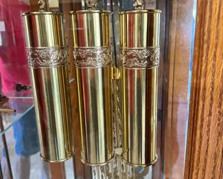 HOWARD MILLER GRANDFATHER CLOCK. RETAILS FOR $4,400. 50% OFF PRICE IS $250