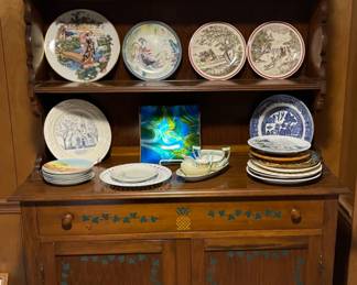 COLLECTOR PLATES, CABINET AND MORE