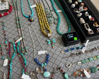 Jewelry including Jay King and Carolyn Pollack