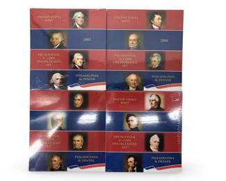 US Mint Presidential $1 Coin Uncirculated Set