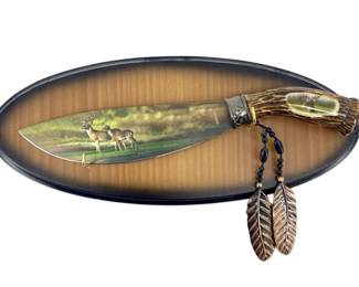 Native American Spencer Williams Knife Wall Art