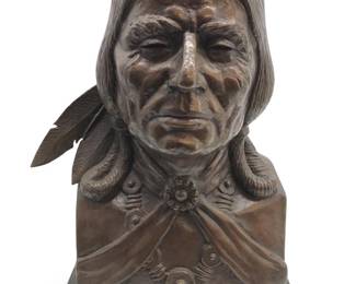 Signed E.H. Daniels Quanah Parker Comanche Chief