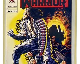 Signed Jim Shooter “Eternal Warrior" Comic