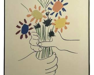 Picasso “Bouquet of Peace" Lithograph