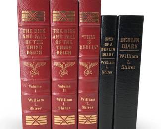 (5pc) Easton Press William L. Shirer Literature