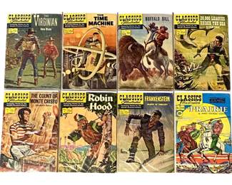 8pc Classics Illustrated Comic Collection