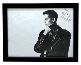 Autographed G-Eazy Poster