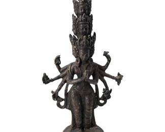 11 Headed 8 Armed Avalokiteshvara Statue