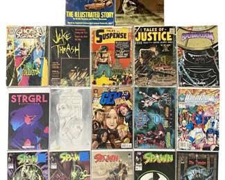 17pc Mixed Comic Book Collection