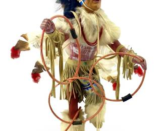 Hand Painted Hoop Dancer Kachina