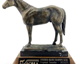 AQHA Amateur Grand Champion Mare Horse Trophy