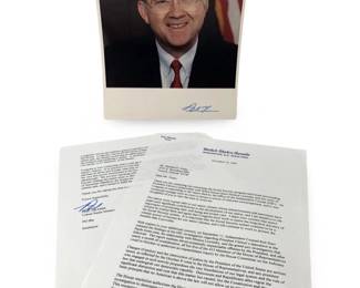 Phil Gramm Bill Clinton Impeachment Letter