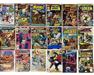 18pc Marvel Comics Collection