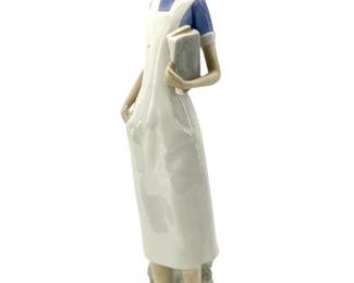 Lladro Porcelain “Nurse" Sculpture