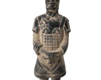 Chinese Shi Huangdi Terracotta Warrior Figure