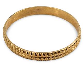 Italian 18K Gold Ring