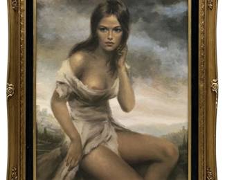 Vinciata “Broken Silence" Giclee on Canvas
