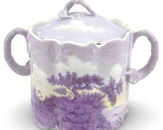 Lavender Hue Monbijou Porcelain Dish