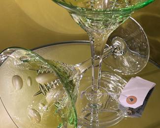 Waterford Crystal Martini Glasses 