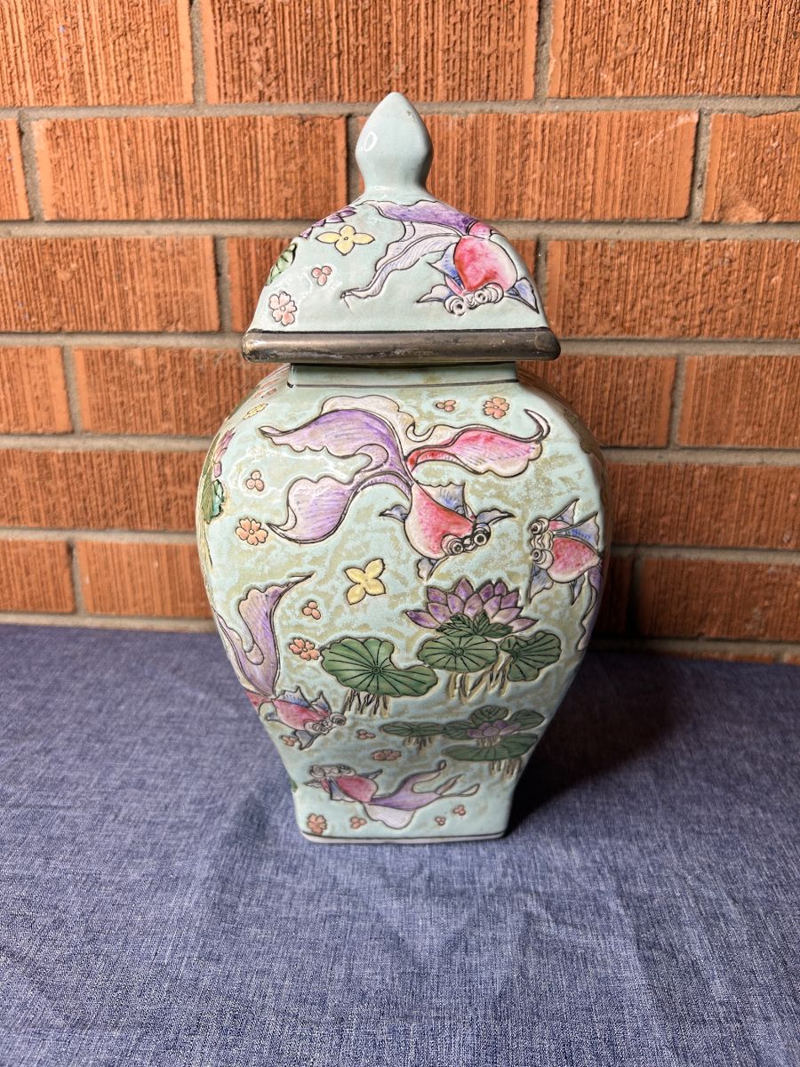 Vases, Brass, Fake plants, home goods and... starts on 4/19/2024