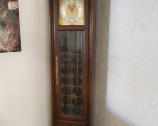 Bulova Grandfather Clock.