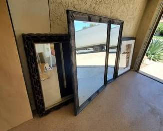 Several mirrors in different sizes.  My guy can deliver for a small fee. We have about 4 of each.