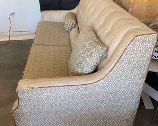 Sleeper Sofa, Leather trim is peeling, but still a solid piece of furniture.  I have 2 of these.