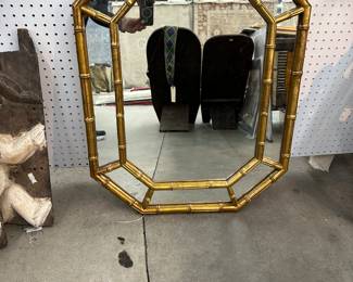 Beautiful gilted mirror