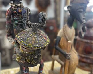 Very ancient beaded piece Yoruba
