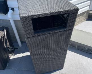 Frontgate Outdoor Trashcan