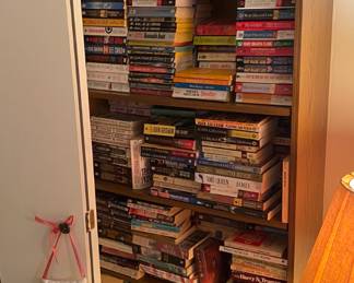 Books and bookcase