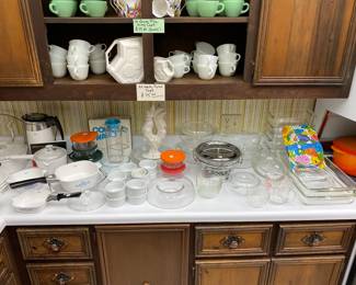 Pyrex, Corning Ware and Fire King
