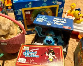 Monkey the Drummer, Blue's Clues Toys, Sesame Street Toys
