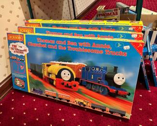 Thomas and Ben with Annie, Clarabel and the Troublesome Trucks