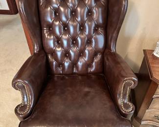 Leathercraft Inc. Wingback Chair